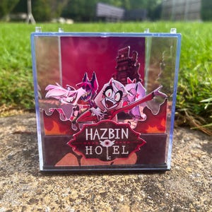 HAZBIN HOTEL - 3D Game Cube Diorama