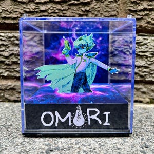 OMORI SPACE BOYFRIEND - 3D Game Cube Diorama