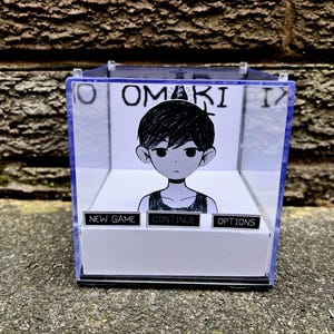 OMORI - Game Start - 3D Game Cube Diorama