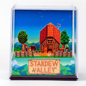 STARDEW VALLEY - 3D Game Cube Diorama