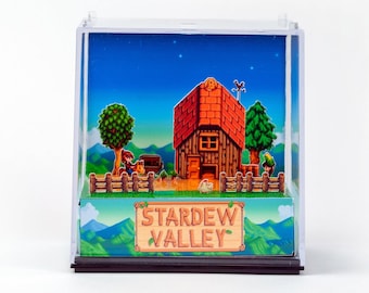 STARDEW VALLEY - 3D Game Cube Diorama