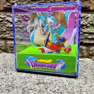 DRAGON QUEST - 3D Game Cube Diorama