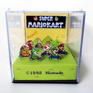 SUPER MARIO KART - Diorama del cubo di gioco 3D