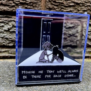 OMORI - Promise Me - 3D Game Cube Diorama