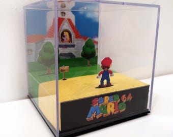 スーパーマリオ64 - DIYテンプレート - 3Dゲームキューブ