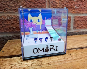 OMORI - Neighbor's Room - 3D Game Cube Diorama