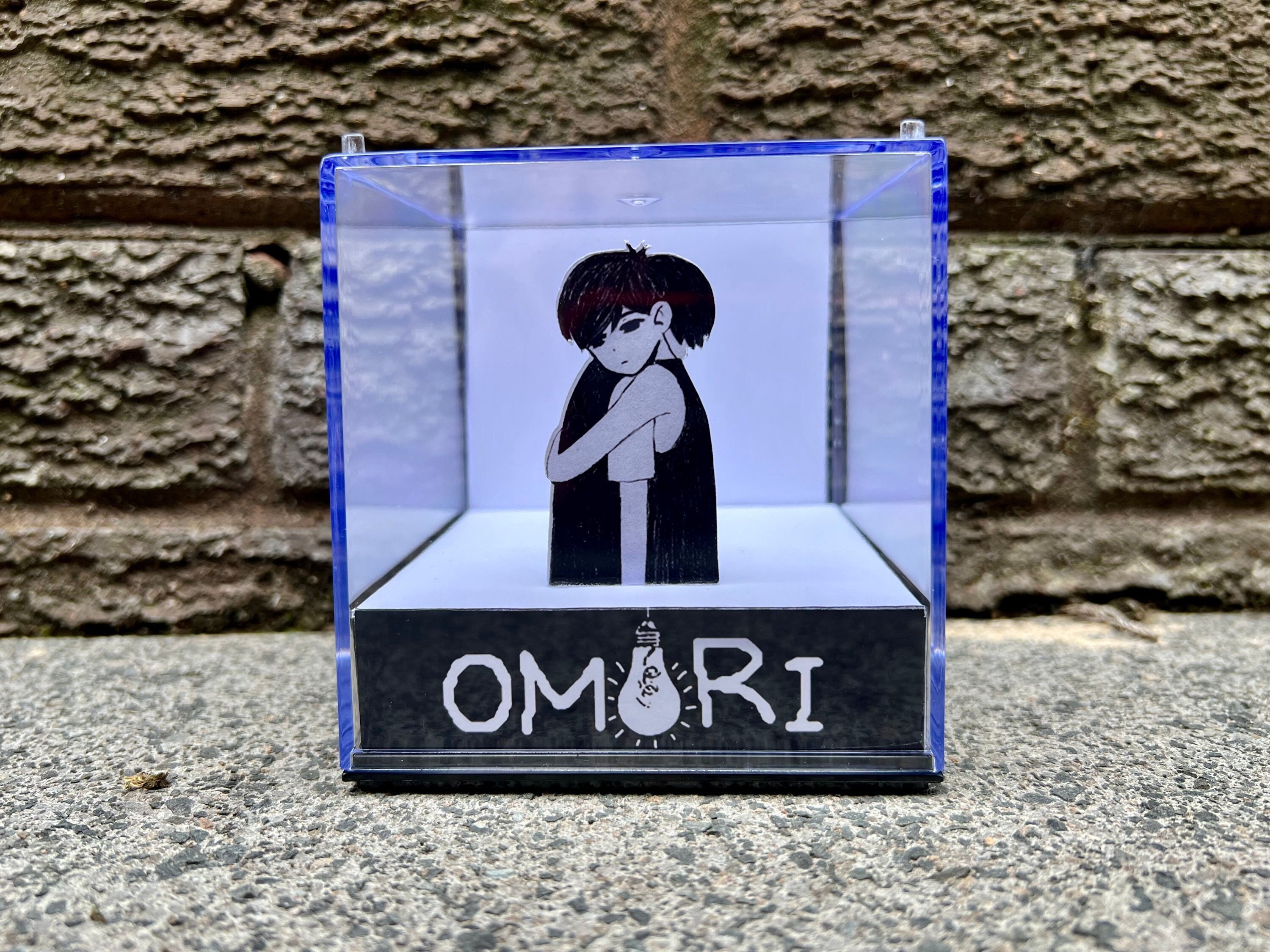 Omori RPG Game Sunny and Basil Perler Keychain or Magnet or Pin or Sprite