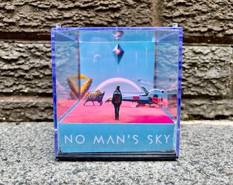 NO MAN'S SKY - Diorama 3D del Game Cube