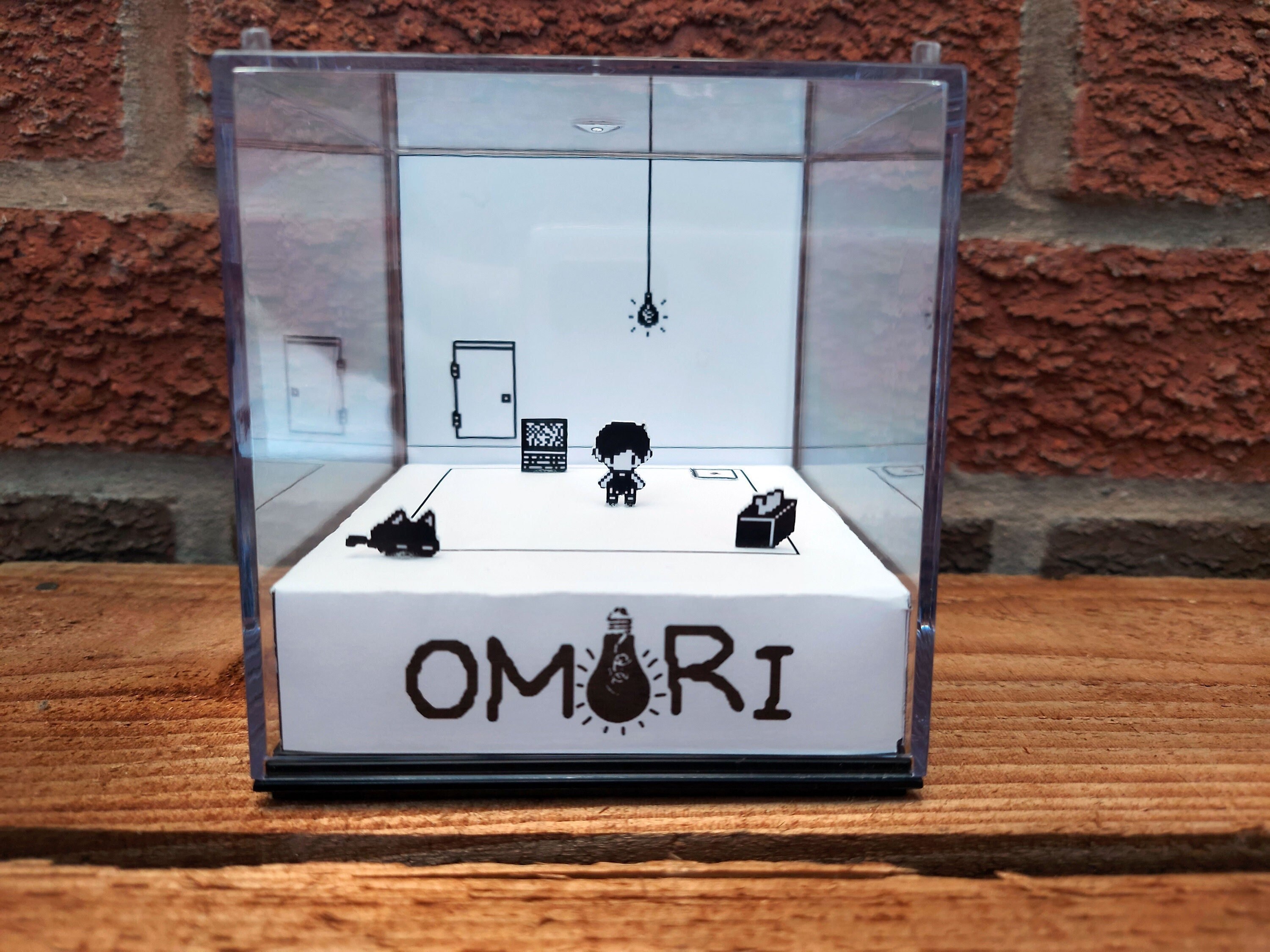 OMORI White Space 3D Game Cube Diorama Etsy Canada