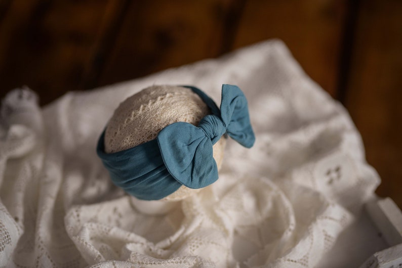 Different colours Newbornsitter headband Photography prop headband bow
