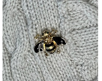 Bee Brooch, Art Nouveau, Bee Pin, Bee Brooches, Brooches, Brooch, Pin, Gifts for Women, Crystal Brooch, Art Deco Brooch