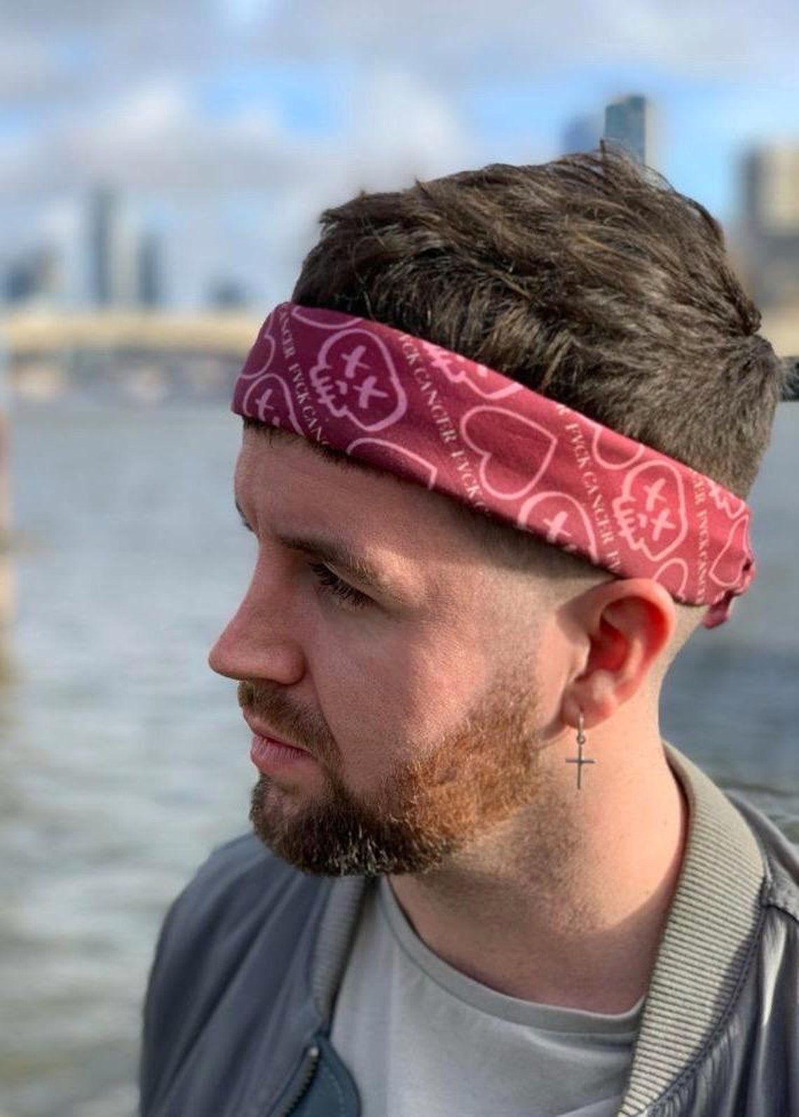 100 Cotton Bandana Cancer Hair Loss Bandana Bandana Etsy