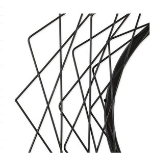 Espejo de pared geométrico metálico Envío libre de negro | Etsy