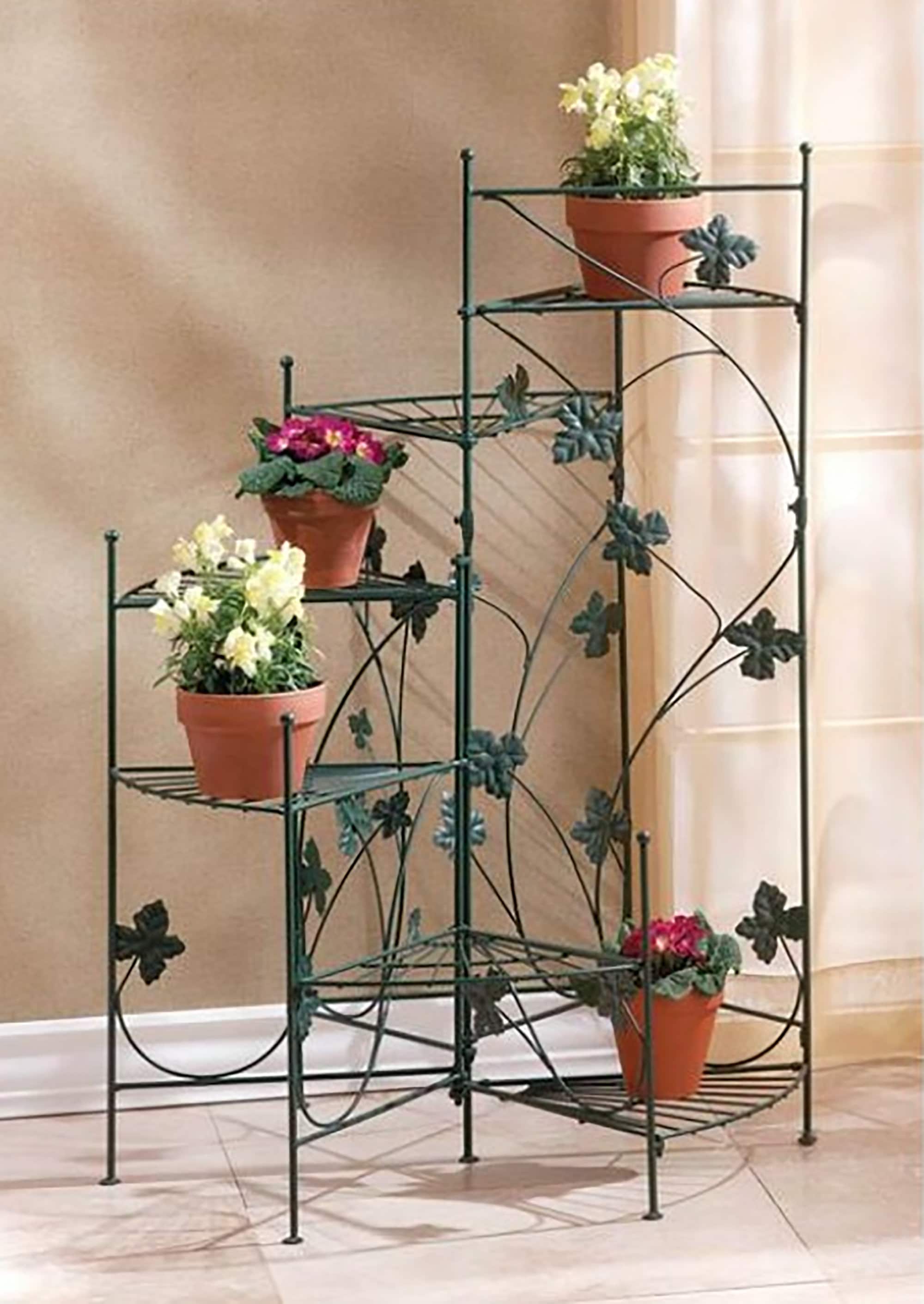 Ivy Spiral Staircase Plant Stand Free Shipping Etsy