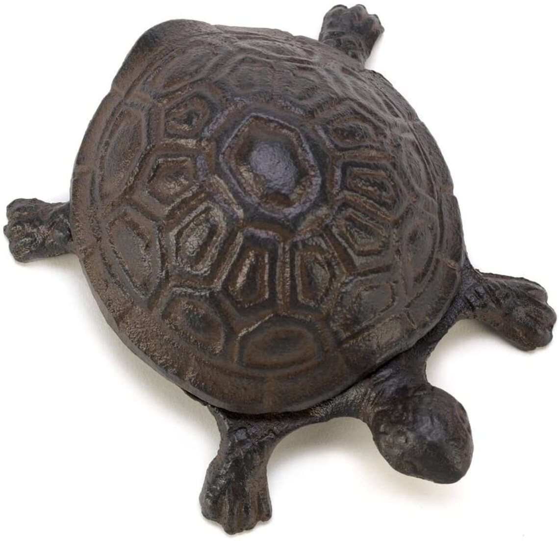 New Gifts & Decor Garden Decoration Turtle Cast Iron Key Hider | Etsy