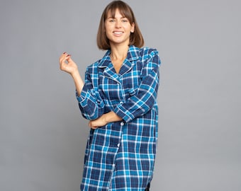 Sleep Shirts Bridal Party, Bridesmaid Flannel Pajamas Set, Flannel Set for Bridesmaids, Sleep Shirt Bridesmaid, Button Down Shirt Wedding