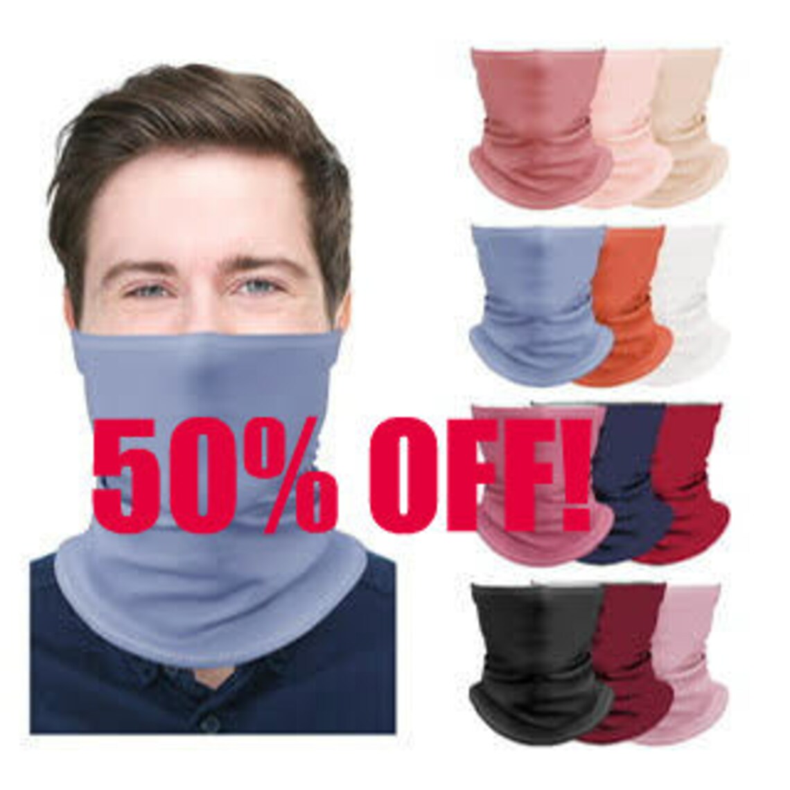 Neck gaiter for men Neck Gator Mask Dust Mask Outdoor Etsy