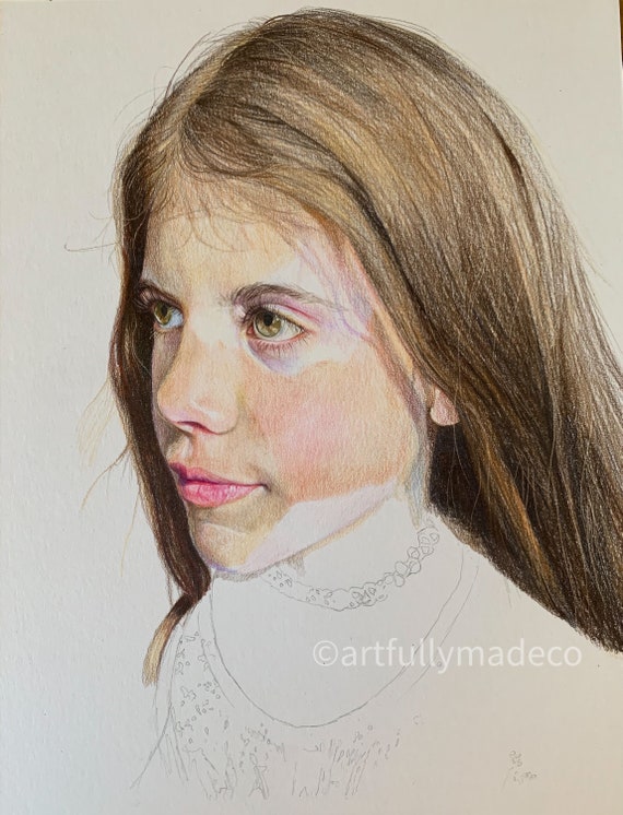 Hyper Realistic Colored Pencil Sketch of a French · Creative Fabrica