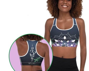 Breathe Graffiti Series Padded Sports Bra