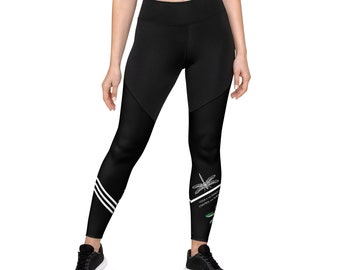Dragonfly Compression Sports Leggings