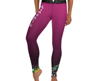 Namaste Graffiti Series Yoga Leggings