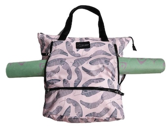 Miseku Yoga Mat Luggage Clothes Handbag Fitness Large Capacity Outdoor Carriers Bag Mat Bags