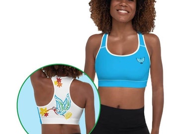 Hummingbird - Padded Sports Bra