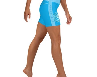 Vishuddha "Throat Chakra" Yoga Shorts