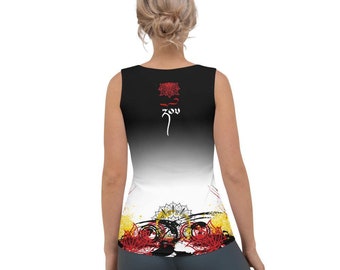 Strong Graffiti Series Fitted Tank Top