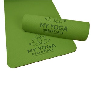 Eco-Friendly All Sport Yoga Mat | Lightweight, Non-Slip TPE | Waterproof, Hypoallergenic, Closed-Cell Design | 6mm Cushion