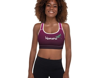 Namaste Graffiti Series Padded Sports Bra
