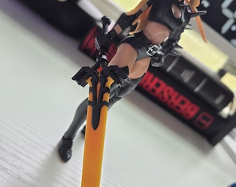 Magik Sword for 1/12 and 1/6 Scale Figures – Marvel Rivals Accessory | Detailed Replica | Collectible Weapon for Action Figures