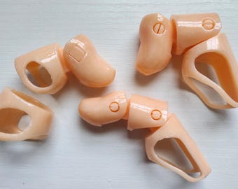 8er-Pack Fingerprothesen V2 - Leichte, langlebige Prothetikfinger | Benutzerdefinierte 3D gedruckte Hilfsmittel | Medizinisches Hilfsmittel bei Fingerverlust