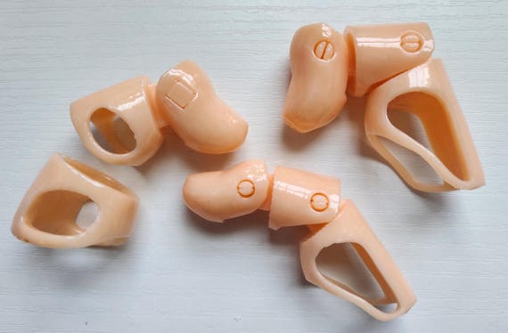 8-Pack Finger Prosthesis V2 – Lightweight, Durable Prosthetic Fingers | Custom 3D Printed Assistive Devices | Medical Aid for Finger Loss