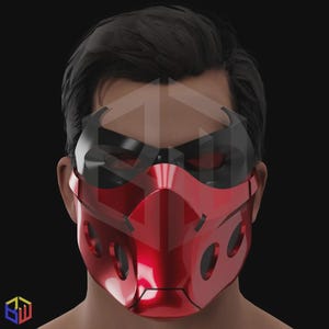 Red Hood Outlaw V2 Maske | Jason Todd Cosplay Helm | DC Comics 3D Gedruckt Prop | Superhelden-Rüstung | Rotkäppchen Kostüm Replik