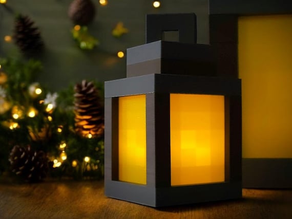 マインクラフト ミニランタンハウス – クリスマスオーナメント