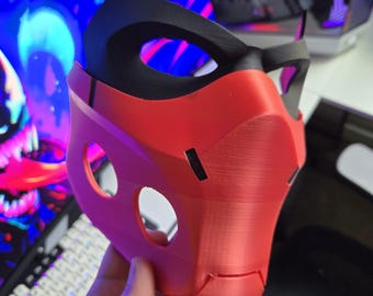 Red Hood Outlaw V2 Mask | Jason Todd Cosplay Helmet | DC Comics 3D Printed Prop | Superhero Armor | Red Hood Costume Replica