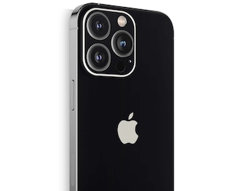 iPhone Skin Film Protective Film Design Sticker Mobile Phone Foil Skins Wraps decal iPhone 14 13 12 11 X noir mat