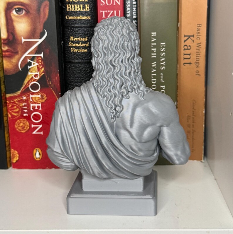 Gaius Musonius Rufus Bust | 3D Printed Stoic Philosopher Sculpture ...