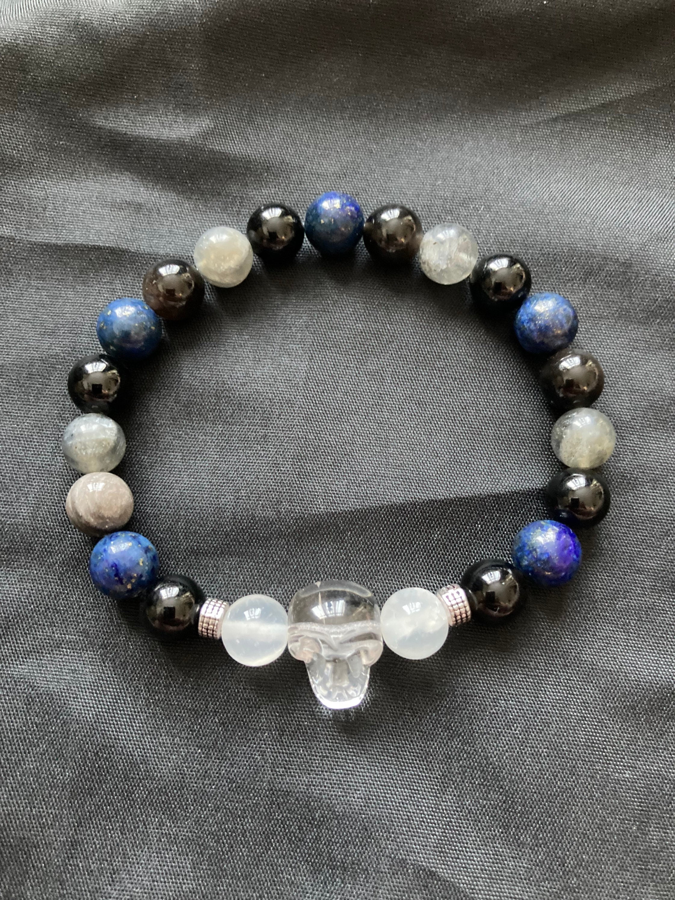 Mixed Crystal Beaded Bracelets individual Etsy UK