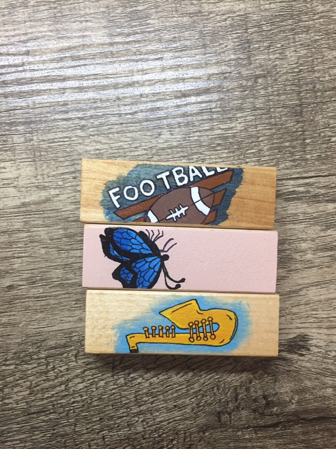 Custom Jenga Set Etsy