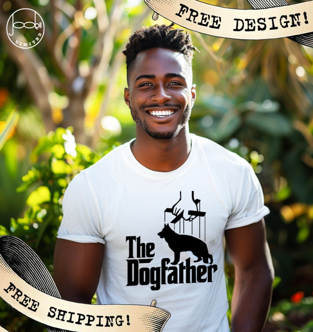 The American Dog Father - Gift For 4th Of July - Personalized Unisex T-Shirt