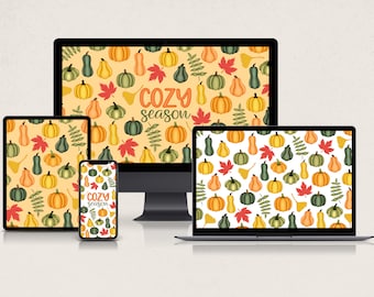 Cozy Season Wallpaper | Phone Wallpaper | Laptop Wallpaper | Desktop Wallpaper | Tablet Wallpaper | Ipad Wallpaper | Autumn Wallpaper | Fall