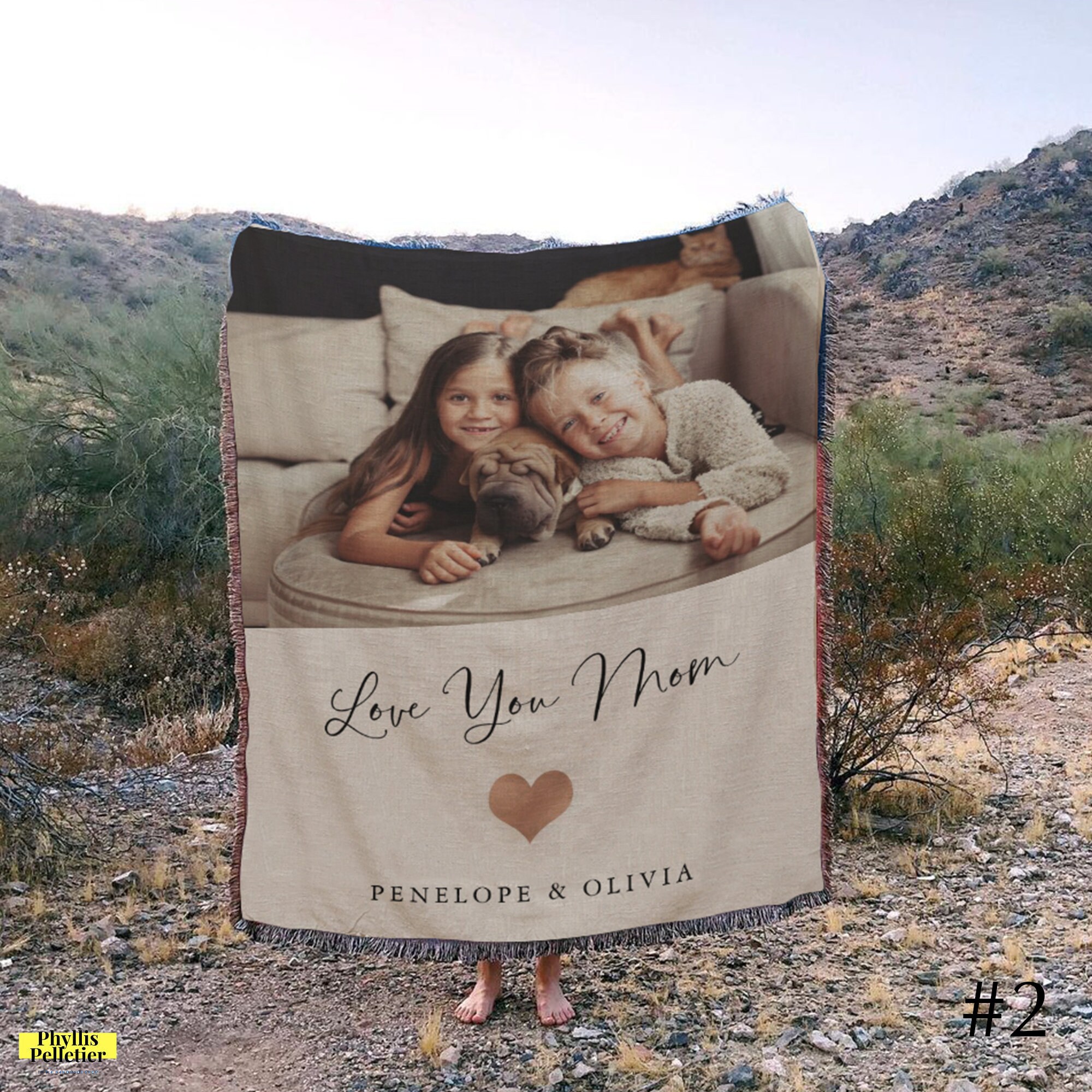 Customized Photo Collage Blanket Mother Day Gift Mom Etsy