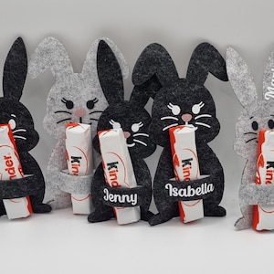 Geldgeschenk Ostern | Hase aus Filz | personalisierbar
