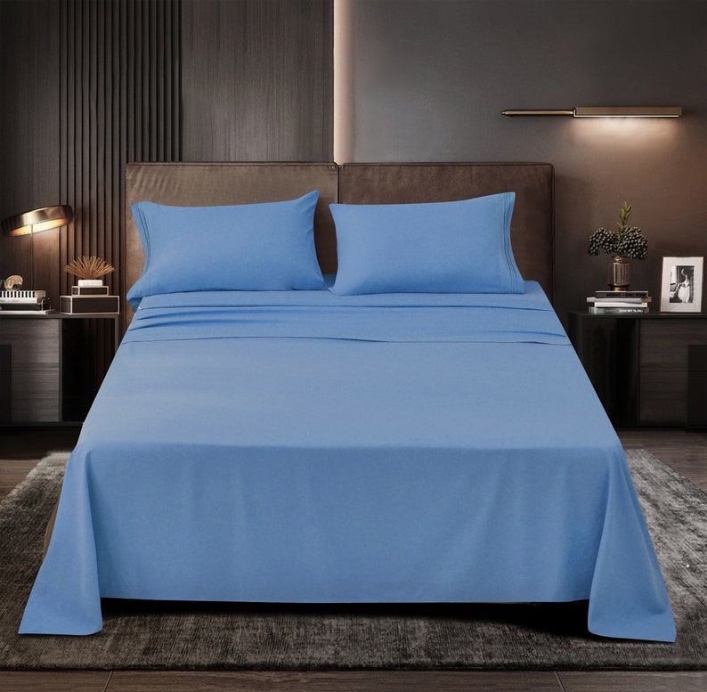 100 Cool Bamboo Sheet Set Hypoallergenic Bedding From Natural Bamboo