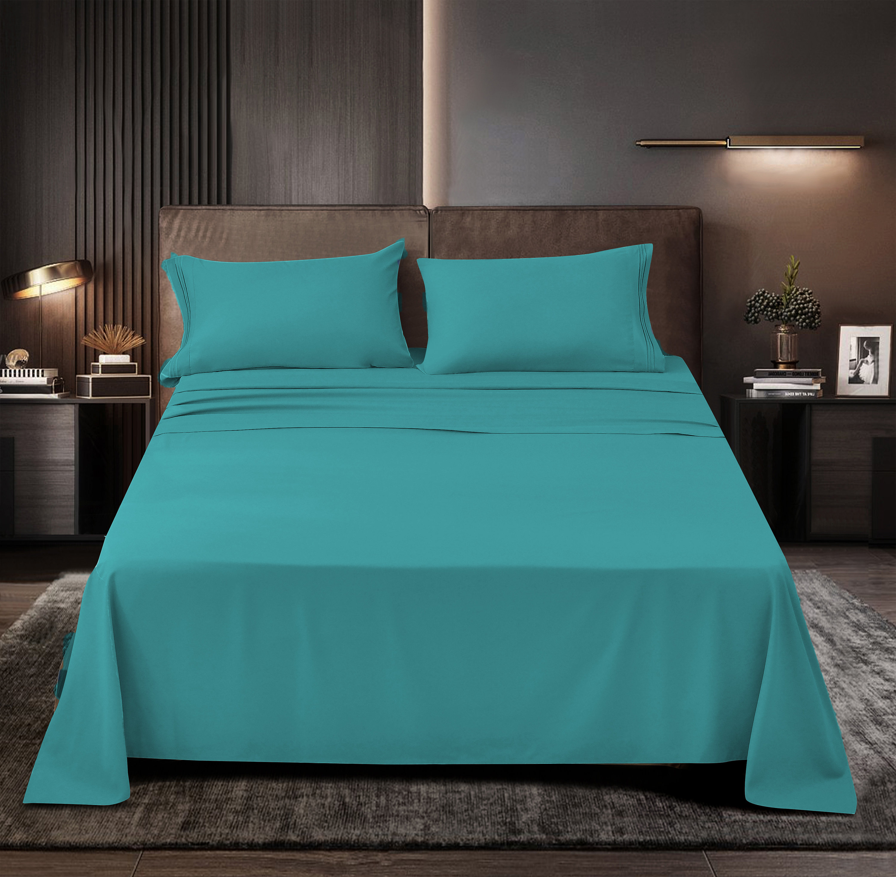 100 Cool Bamboo Sheet Set Hypoallergenic Bedding from Natural Etsy