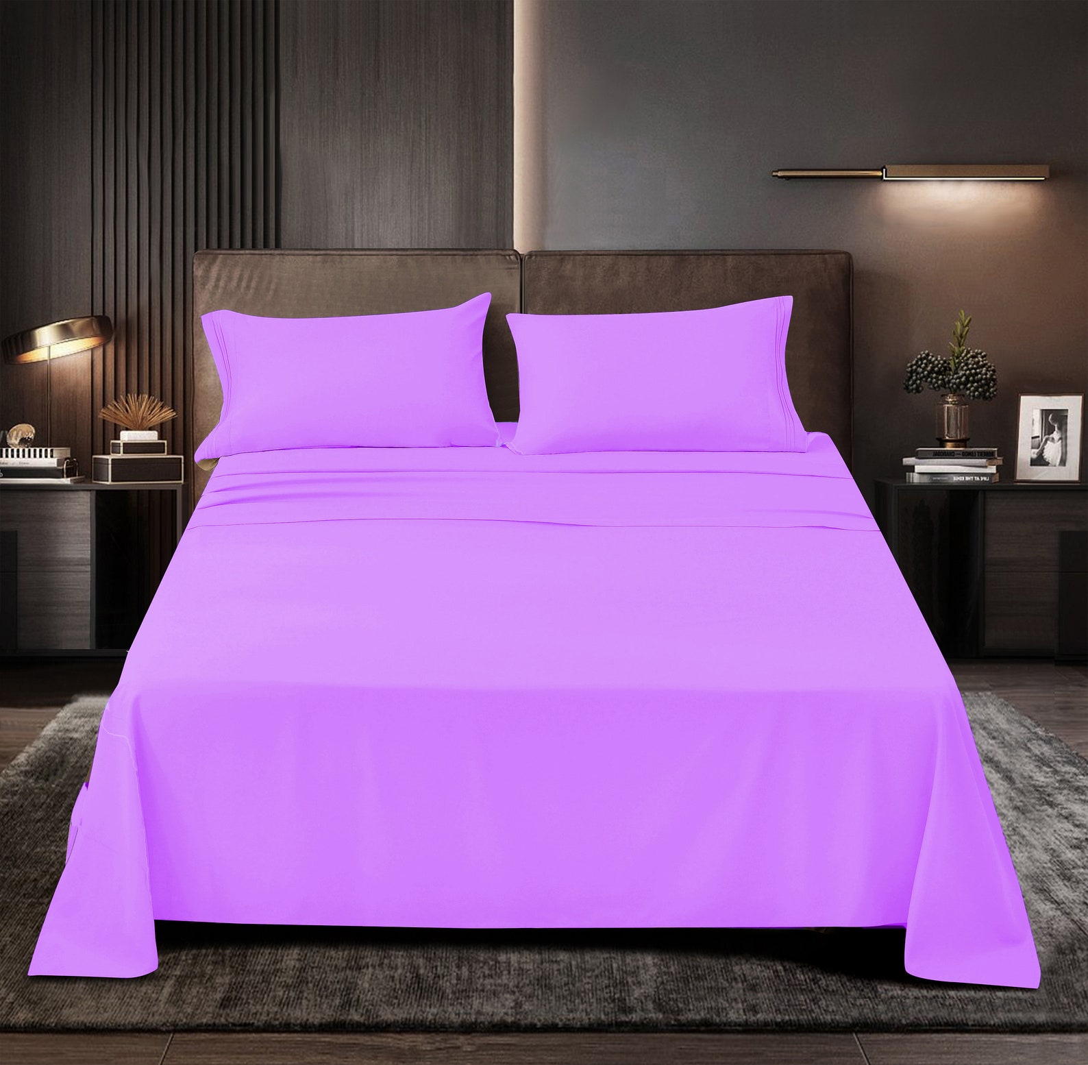 100 Cool Bamboo Sheet Set Hypoallergenic Bedding From Natural Bamboo