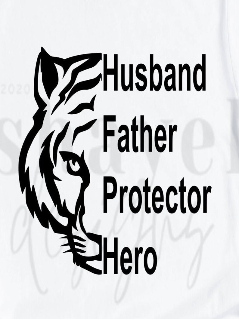 Download Husband Father Protector Hero SVG file for cricut | Etsy