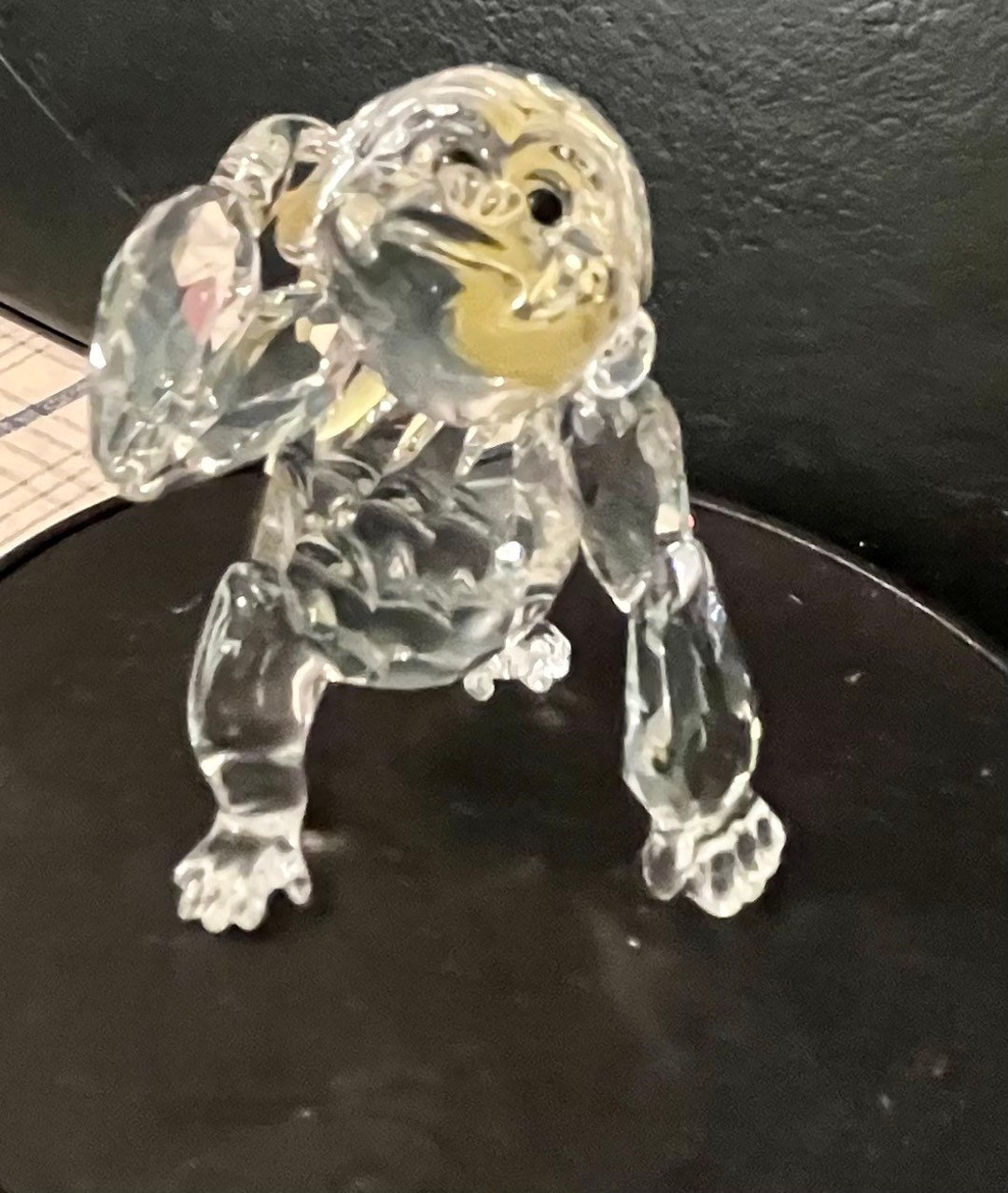 Swarovski clearance monkey keychain